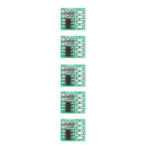 ZYPMoTo 5pcs 1s Lithiumspiegel-Indikatormodul 3V-4 2V-Leistungsmonitor-Karte kompatibel mit RC-Flugzeugen und elektrischen Geräten ZYPMoTo 5pcs 1s Lithiumspiegel-Indikatormodul 3V-4 2V-Leistungsmonitor-Karte kompatibel mit RC-Flugzeugen und elektrischen Geräten von ZYPMoTo