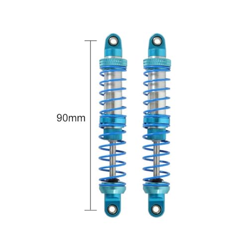 ZYPMoTo 70 mm 80 mm 90 mm 100 mm 110 mm 120 mm Metallschockdämpferöldämpfer kompatibel mit 1 10 -Skala RC Crawler Car Fits -Models wie 90046 AXI03007 TRX6(Blue 90mm) von ZYPMoTo