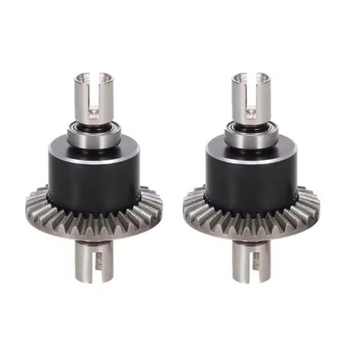 ZYPMoTo Allmetal Differential Upgrade-Teile für RC-Cars kompatibel mit Modellen 144001 144002 144010 124007 124016 124017 124018 124019(2psc) von ZYPMoTo