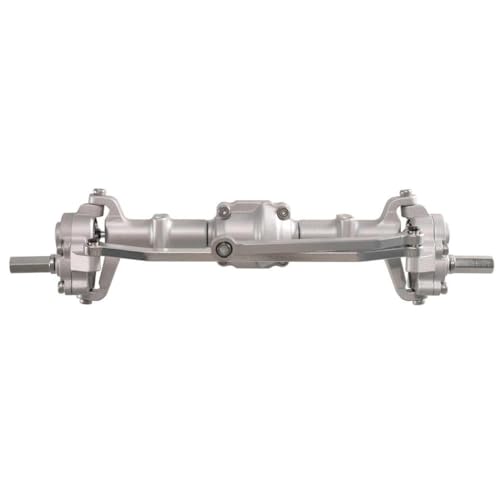 ZYPMoTo Brücken mit Metall vorne und hintere Türen kompatibel mit MN82 LC79 MN78 98 99SV2 MN Modell 1 12 Skala -Fernbedienungsauto -Upgrade -Teile und Zubehör(Silver Front axle) von ZYPMoTo