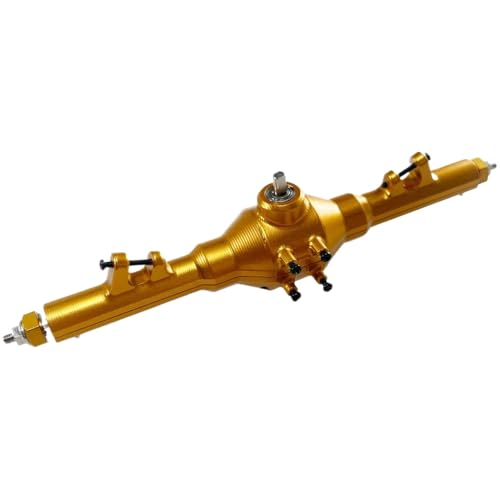 ZYPMoTo Feiyue 1 12 RC -Autometallmetall -Hinterachse -Baugruppen -Upgrade -Teile, die mit den Modellen 12428 12423 12427 12428 A 12428 B 12428 C kompatibel sind(Golden) von ZYPMoTo