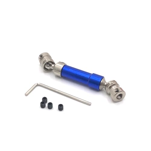 ZYPMoTo Heckantriebswelle Metall -Upgrade Teil kompatibel mit 12427 12423 12428 12429 FY01 FY02 FY03 RC -Automodelle(Blue) von ZYPMoTo