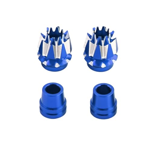 ZYPMoTo Kompatible -Aluminium -Stick -Enden M3 für Verschiedene Sender wie Futaba -Jumper Radiolink Universal Upgrade -Teile(Blue) von ZYPMoTo