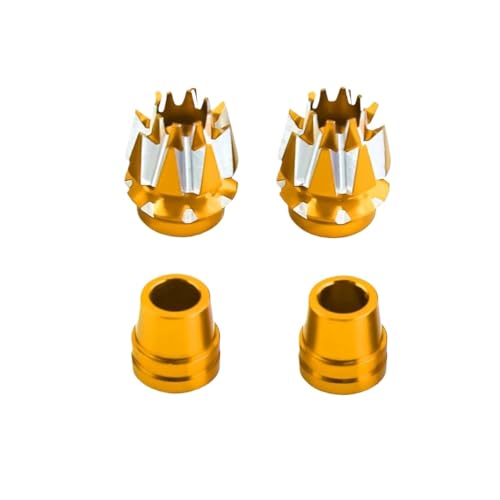 ZYPMoTo Kompatible -Aluminium -Stick -Enden M3 für Verschiedene Sender wie Futaba -Jumper Radiolink Universal Upgrade -Teile(Yellow) von ZYPMoTo