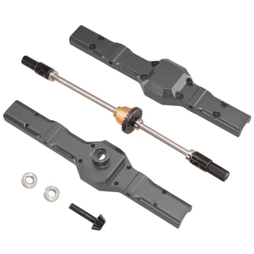 ZYPMoTo Kompatible Metalldifferential -Hinterachse -Baugruppe für 1/16 RC -Cars FITS C14 C24 C34 C54 B14 B24 B16 B36 D12 D42 Modelle Upgrade -Austauschteil auf(Titanium Set 2) von ZYPMoTo