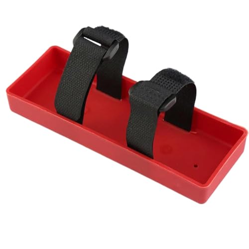 ZYPMoTo Kompatible Plastikspeicherbox -Box -Halter -Hülle für 1 10 1 8 Skala RC Crawler Car Model Model Upgrade -Teile(Red) von ZYPMoTo