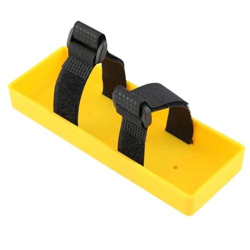 ZYPMoTo Kompatible Plastikspeicherbox -Box -Halter -Hülle für 1 10 1 8 Skala RC Crawler Car Model Model Upgrade -Teile(Yellow) von ZYPMoTo