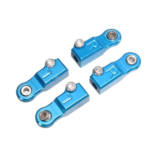ZYPMoTo M3 Loch Metall Pull Rod Ball Head für 1/10 10208 und 1/7 7303 RC -Auto -Upgrade -Teile, die mit V2 V3 -Modellen kompatibel sind(2 Pairs B) von ZYPMoTo