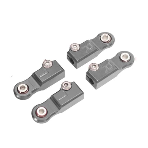 ZYPMoTo M3 Loch Metall Pull Rod Ball Head für 1/10 10208 und 1/7 7303 RC -Auto -Upgrade -Teile, die mit V2 V3 -Modellen kompatibel sind(2 Pairs T) von ZYPMoTo