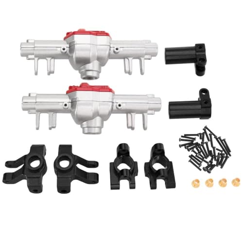 ZYPMoTo Metall -Vorder- und Hinterachse -Upgrade -Teile kompatibel mit MN128 MN86 MN86S MN86K MN86K(Black S) von ZYPMoTo