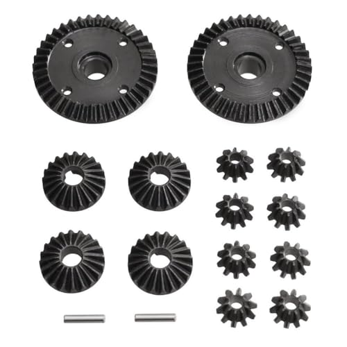 ZYPMoTo Metalldifferentialgehäuse mit Stahlgetriebeteil für 1/10 RC -Automodelle mit 104001 104002 kompatibel(WL10a003) von ZYPMoTo