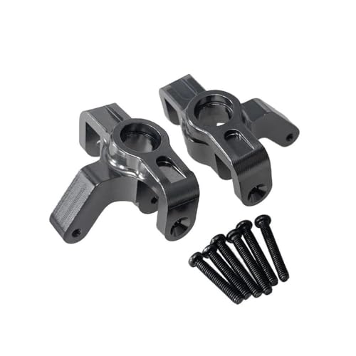 ZYPMoTo Metallmodifikation Lenkungstasse kompatibel mit 1 14 -Skala -RC -Autos wie -Modellen 14209 14210 H14BM Upgrade Teil für Fernbedienungsauto -Zubehör(Titanium) von ZYPMoTo