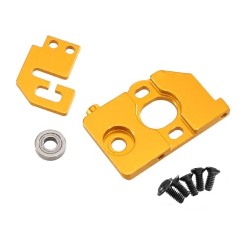 ZYPMoTo Metallmotor -Halterung mit 284131 284161 284010 K969 K979 K989 K999 RC -Autoteile Upgrade Austausch(Gold) von ZYPMoTo