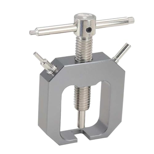 ZYPMoTo Metallritzer -Zahnrad -Extraktor -Werkzeug für RC -Modelle Autos Hubschrauber Drohnen 4WD -Fahrzeuge Motorradentfernung Set kompatibel mit verschiedenen RC -Teilen(Light Grey) von ZYPMoTo