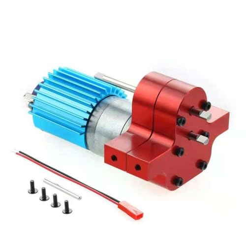 ZYPMoTo Metalltransfer Getriebegeschwindigkeit Änderung Upgrade für 370 Bürstenmotor kompatibel mit B14 B16 B24 B36 C14 C24 Q60 Mn Mn99S MN91 -Modelle(Red) von ZYPMoTo