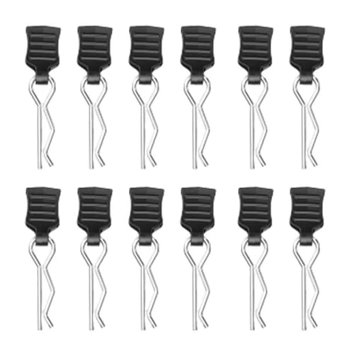 ZYPMoTo RC Body Shell Clip Pin -Montierung mit Metallfixing für 1 10 1 14 Skala RC -Modellautos kompatibel mit verschiedenen RC -Spielzeugkörper -Ersatzteilen(20pcs) von ZYPMoTo