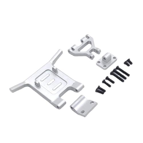 ZYPMoTo UNTERSALE Metall vorne Stoßstangen -Upgrade -Modifikation kompatibel mit RC -Cars 144001 144002 124016 124017 124018 124019(White) von ZYPMoTo