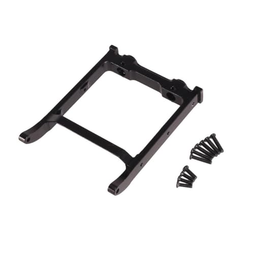ZYPMoTo Upgrade Metall -Teilezubehör kompatibel mit Mn 1 12 Mn128 Mn86 G500 RC -Modelle Frontstoßstange Fixierkomponenten(Black) von ZYPMoTo