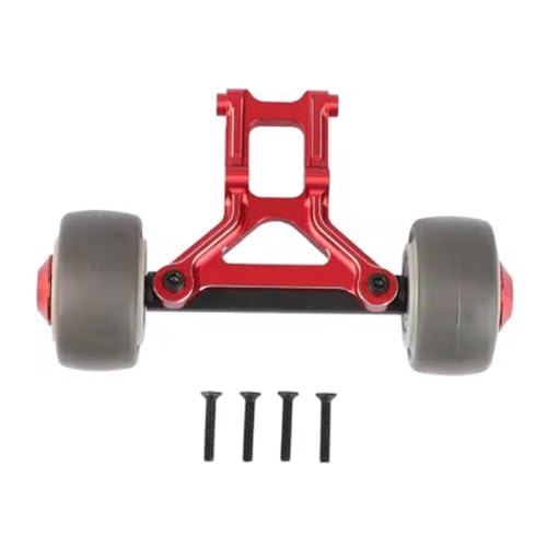 ZYPMoTo Wheelie Bar für 1/8 -Skala -RC -Autos kompatibel mit Notorious Talion Models Upgrade Accessoires Teile(Red) von ZYPMoTo