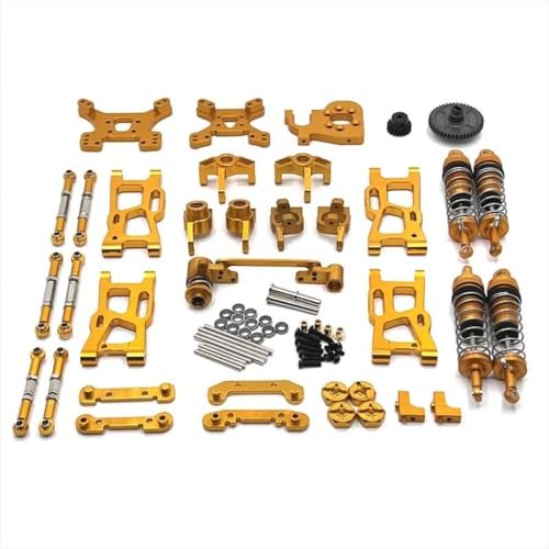 ZYPMoTo XDKJ-001 XDKJ-006 AM-X12 RC-MOTAL-Teile Upgrade für 124007 124017 124019 144001 144002 144010 Riaario-Modelle(Golden) von ZYPMoTo