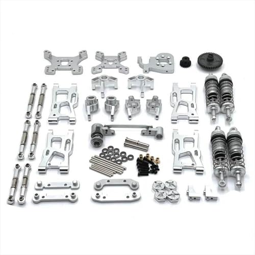 ZYPMoTo XDKJ-001 XDKJ-006 AM-X12 RC-MOTAL-Teile Upgrade für 124007 124017 124019 144001 144002 144010 Riaario-Modelle(Silver) von ZYPMoTo
