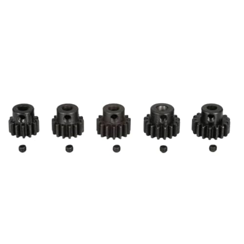 ZYPMoTo ZD Racing 1/8 RC -Auto -Metallmotor Zahnrad 25dp 13t 14T 15T 16T 17T kompatibel mit 8195 8450 8451 8851 8452 Modelle Ersatzteil für RC -Fahrzeugzubehör(5PCS 8452 17T) von ZYPMoTo