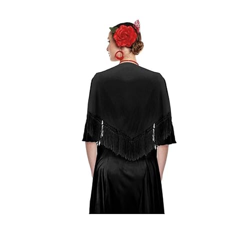ZZ DISFRAZZES Schal, Sevillana oder Chulapa, Flamingo-Schal, 120 x 45 cm, Schwarz ZZ DISFRAZZES Schal, Sevillana oder Chulapa, Flamingo-Schal, 120 x 45 cm, Schwarz von ZZ DISFRAZZES