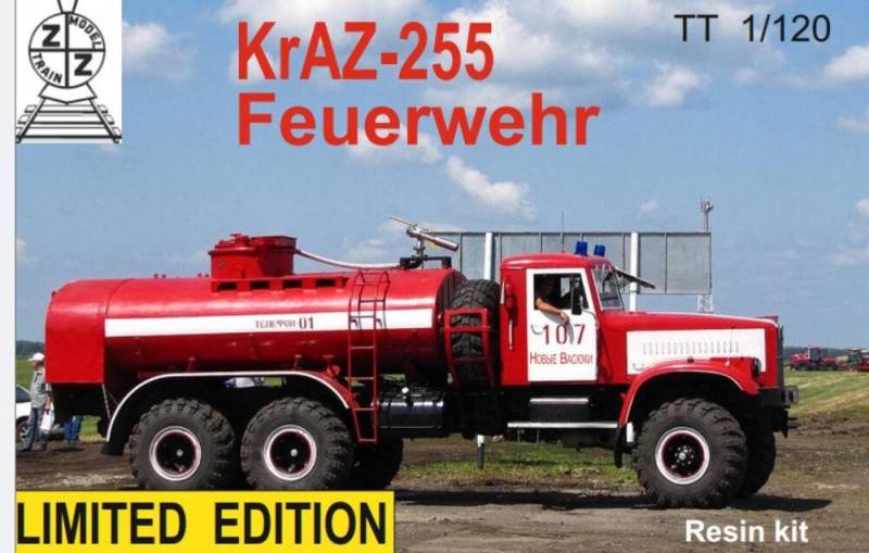KrAZ-255 Feuerwehr von ZZ Modell