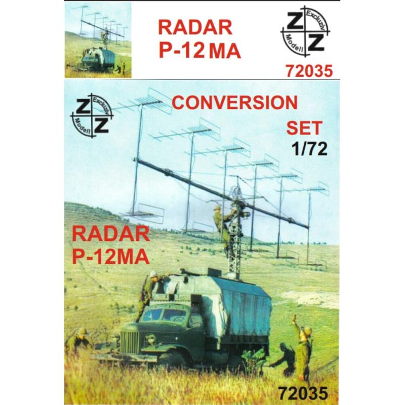 P-12MA radar - Conversion set [ICM] von ZZ Modell