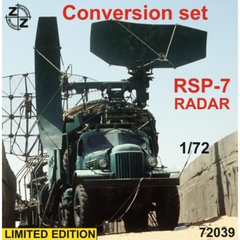 RSP-7 radar (Conversion Set) von ZZ Modell