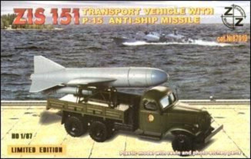 ZiS-151 vehicle w. P-15 anti-ship miss. ZiS-151 vehicle w. P-15 anti-ship miss. von ZZ Modell