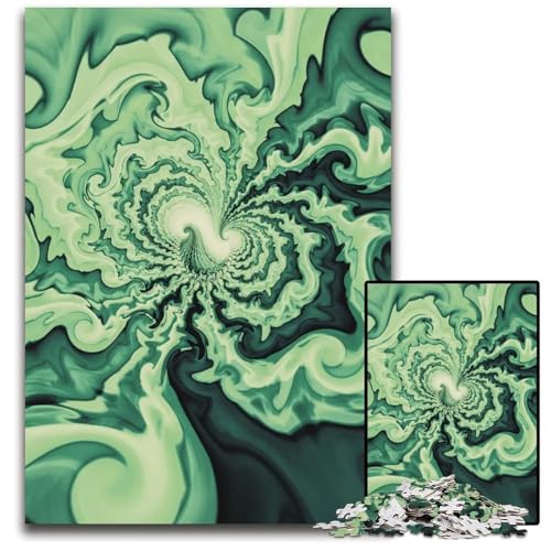1000-teiliges Puzzle „Alnico Impossible für Erwachsene pädagogische Aktivität zur Verbesserung kognitiver Fähigkeiten 1000 Teile (75 x 50 cm) von ZZQWIPEIS