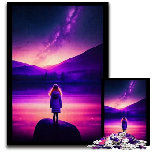 1000-teiliges Puzzle Puzzles für Erwachsene entspannende Unterhaltung Heimdekoration 1000 Teile (75 x 50 cm) von ZZQWIPEIS