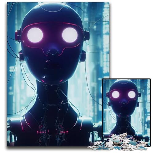 1000-teiliges Puzzle für Erwachsene Fast 100% KI-Puzzles für Erwachsene perfekt für Heimdekoration Geburtstage Feiertage und Geschenke 1000 Teile (38 x 26 cm) von ZZQWIPEIS