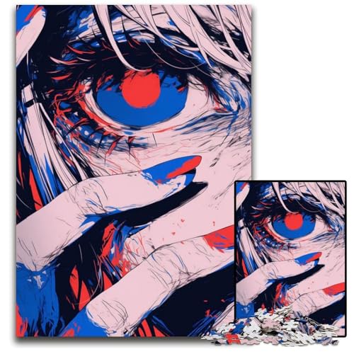 1000-teiliges Puzzle mit abnormalem Kern Puzzles für Erwachsene entspannende Unterhaltung Heimdekoration 1000 Teile (38 x 26 cm) von ZZQWIPEIS