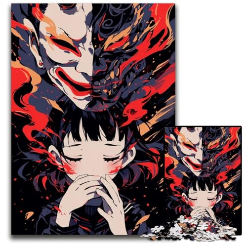 1000-teiliges Puzzle mit abnormalem Kern Puzzles für Erwachsene entspannende Unterhaltung Heimdekoration 1000 Teile (38 x 26 cm) von ZZQWIPEIS