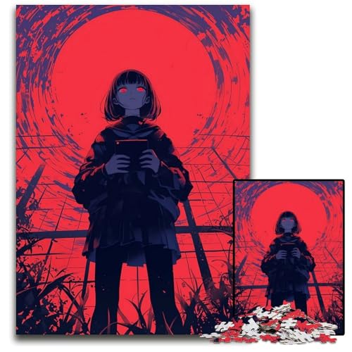 1000-teiliges Puzzle mit abnormalem Kern Puzzles für Erwachsene entspannende Unterhaltung Heimdekoration 1000 Teile (75 x 50 cm) von ZZQWIPEIS
