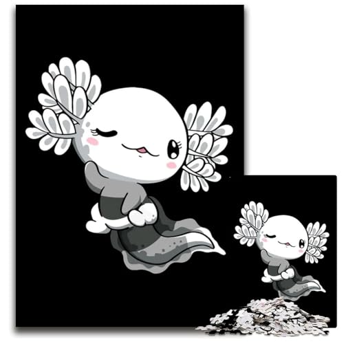 1000-teiliges Puzzle mit allosexueller Flagge Kawaii-Puzzles für Erwachsene entspannende Unterhaltung Heimdekoration 1000 Teile (75 x 50 cm) von ZZQWIPEIS