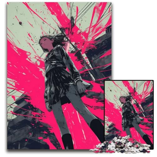 Abnormal Core 1000-teiliges Puzzle Geschenke Holzpuzzle anspruchsvolles Denkspiel für Teenager Spaß am Familienspielabend 1000 Teile (75 x 50 cm) von ZZQWIPEIS