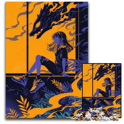 Abnormal Core 1000-teiliges Puzzle Geschenke Holzpuzzle anspruchsvolles Denkspiel für Teenager Spaß am Familienspielabend 1000 Teile (75 x 50 cm) von ZZQWIPEIS