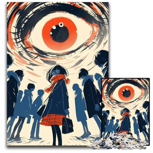 Abnormal Core 1000-teiliges Puzzle Geschenke Papierpuzzle anspruchsvolles Denkspiel für Teenager Spaß am Familienspielabend 1000 Teile (38 x 26 cm) von ZZQWIPEIS