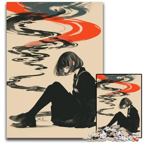 Abnormal Core 1000-teiliges Puzzle Geschenke Papierpuzzle anspruchsvolles Denkspiel für Teenager Spaß am Familienspielabend 1000 Teile (38 x 26 cm) von ZZQWIPEIS