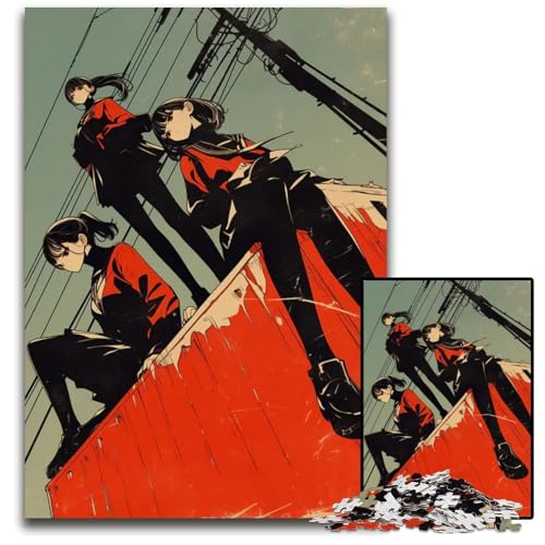Abnormal Core 1000-teiliges Puzzle Holzpuzzle für Erwachsene anspruchsvolles Denkspiel für Teenager Spaß für den Familienspielabend 1000 Teile (75 x 50 cm) von ZZQWIPEIS