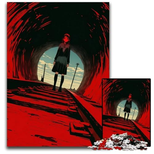 Abnormal Core 1000-teiliges Puzzle Papierpuzzle anspruchsvolles Denkspiel für Teenager Spaß am Familienspielabend 1000 Teile (38 x 26 cm) von ZZQWIPEIS