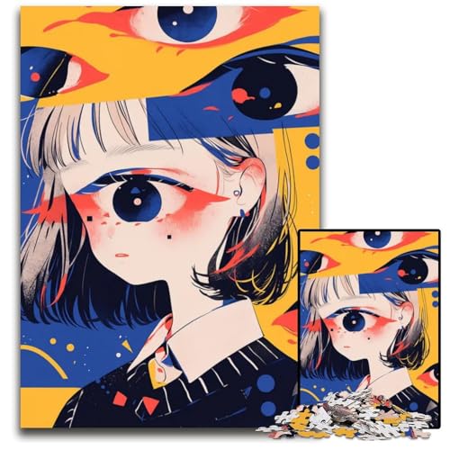 Abnormal Core 1000-teiliges Puzzle Papierpuzzle für Erwachsene anspruchsvolles Denkspiel für Teenager Spaß für den Familienspielabend 1000 Teile (38 x 26 cm) von ZZQWIPEIS