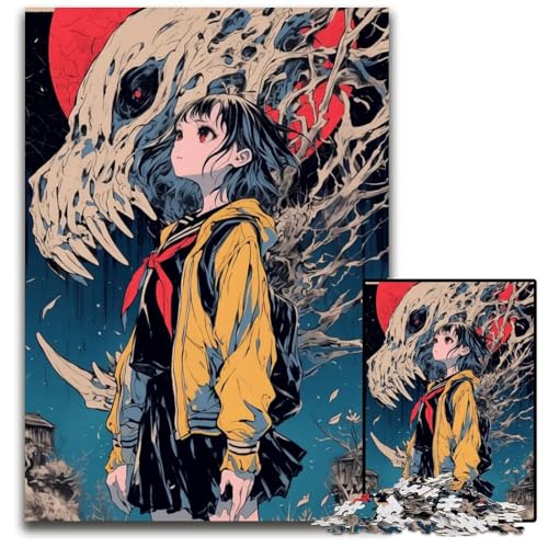 Abnormal Core 1000-teiliges Puzzle für Erwachsene Holzpuzzle für Erwachsene perfekt als Geburtstags- Weihnachts 1000 Teile (75 x 50 cm) von ZZQWIPEIS