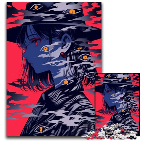 Abnormal Core 1000-teiliges Puzzle für Erwachsene Puzzles für Erwachsene zur Heimdekoration Gehirntraining 1000 Teile (38 x 26 cm) von ZZQWIPEIS