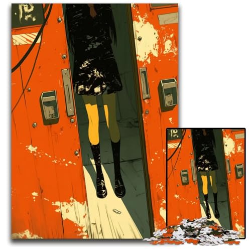 Abnormal Core 1000-teiliges Puzzle für Erwachsene Puzzles für Erwachsene zur Heimdekoration Gehirntraining 1000 Teile (75 x 50 cm) von ZZQWIPEIS