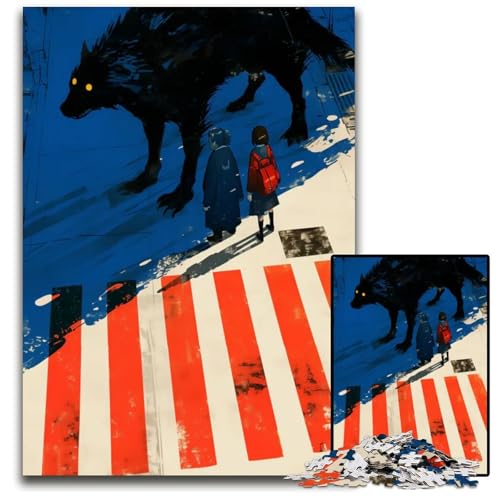 Abnormal Core 1000-teiliges Puzzle für Erwachsene Puzzles für Erwachsene zur Heimdekoration Gehirntraining 1000 Teile (75 x 50 cm) von ZZQWIPEIS