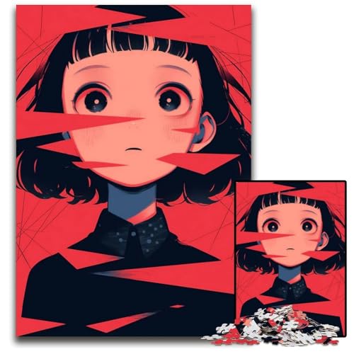 Abnormal Core 1000-teiliges Puzzle für Erwachsene anspruchsvolle Puzzles anspruchsvolles Denkspiel entspannendes Spielzeug für Teenager 1000 Teile (38 x 26 cm) von ZZQWIPEIS